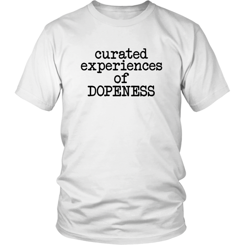Curated Dopeness T Shirt White