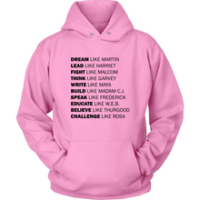 Load image into Gallery viewer, Black Excellence Hoodie (Black Text)